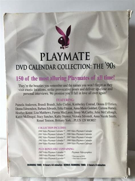 playboy video calendar|Playmate DVD Calendar Collection: The '90s .